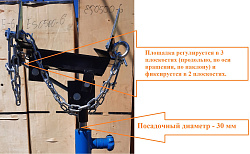 Площадка для трансмиссионной стойки 
