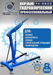 TS-0603 Кран гаражный, 3 т